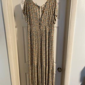 Natural Life Evangeline Maxi Dress Large NWT